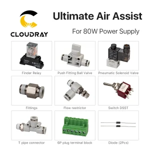 Cloudray Ultimate Air Assiast Set per macchina per incisione con taglio laser CO2