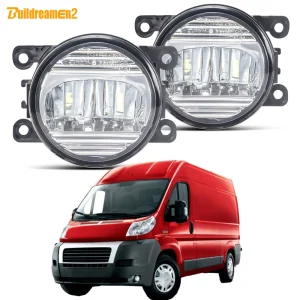 2 pezzi 30W auto esterna LED fendinebbia per Fiat Ducato 250-290 2014-2020 H11 6000LM fendinebbia lampada di marcia diurna DRL Styling
