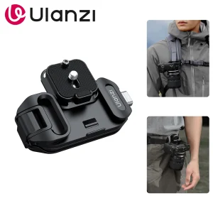 Ulanzi UKA07 Zaino Fotocamera Clip di Montaggio Cinghia Kit Morsetto Piastra Universale A Sgancio Rapido Per Arca Swiss F38 DSLR Sony Nikon Macchina Fotografica