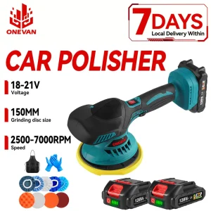 ONEVAN 6 Marce Auto Elettrica Lucidatore Elettrico Lucidatura Cera Strumento Cordless Auto Polish Ceretta Macchina Per Makita Batteria Spille