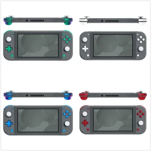 EXtremeRate Set completo di pulsanti kit di riparazione con strumenti per NS Switch Lite sostituzione ABXY Home Capture Keys Dpad L R ZL ZR Trigger
