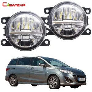 2 pezzi 30W gruppo fendinebbia 6000LM paraurti anteriore auto LED fendinebbia lampada di marcia diurna DRL H11 per Mazda MPV II (LW) 1999-2006