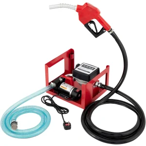SucceBuy 40L/Min Pompa di Trasferimento Carburante per Cherosene Diesel 220V 155W 2800RPM Pompa Olio Elettrica Autoadescante Arresto Automaticamente della Pompa