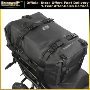 Rhinowalk Zaino per moto Borsa impermeabile 8L 15L 30L Borsa da coda per moto Borsa da sella universale per esterni Accessori