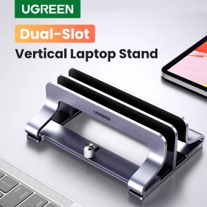 UGREEN supporto per Laptop verticale per MacBook Air Pro supporto per Notebook pieghevole in alluminio supporto per Laptop supporto per Tablet MacBook Pro