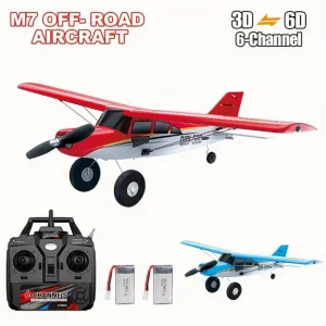 Qidi560 RC Aereo Moore M7 Off-road 4CH Aereo telecomandato Brushless Ad ala fissa Modello di aereo EPP Schiuma Giocattoli per bambini