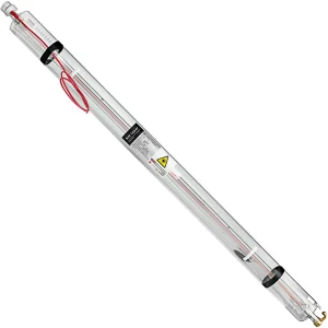 Tubo laser CO2 VEVOR 40-130 W con vetro borosilicato per incisione/taglio acrilico, legno, pelle, tessuto