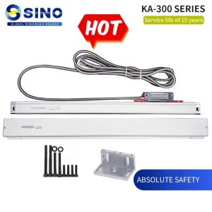 SINO 0.005mm KA-300 Grata Ottica Righello Sensore Scala Lineare Per DRO Tornio Fresatrice TTL 70mm ~ 470mm