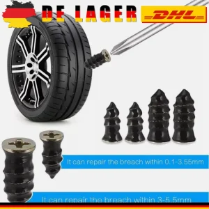 Di alta Qualità 22 pz Auto Moto Vuoto Riparazione Pneumatici Chiodi Camion Scooter Bici Pneumatico Puntura Riparazione Tubeless Strumenti Chiodi In Gomma