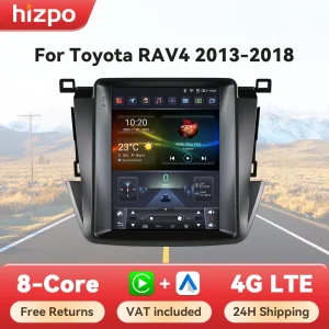 Hizpo 9.7 pollici Carplay Auto autoradio per Toyota RAV4 RAV 4 2013 2014 2015 2016 2017 2018 per Tesla Style Stereo Multimedia GPS