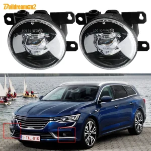2 pezzi gruppo fendinebbia per Renault Talisman Samsung SM6 2015-2022 auto 30W paraurti anteriore lente LED fendinebbia H11 12V