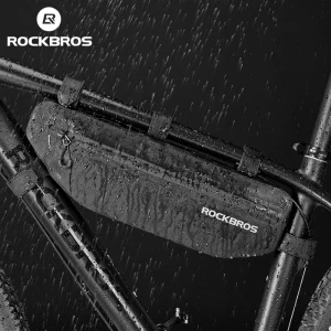 ROCKBROS borse da bici da ciclismo borsa con telaio anteriore a tubo superiore borsa da MTB impermeabile triangolo da strada borsa laterale accessori per bici resistenti allo sporco