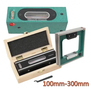 Strumento di misurazione dello strumento di livello a bolla di livello meccanico di livello industriale ad alta precisione 0,02 mm 100/150/200/250/300 mm