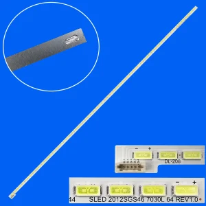 Striscia di retroilluminazione a LED per LED46X5000D LE46A700 LE46A700K 46PFL5007H/12 46PFL5507T/60 L46V7300A-3D DP46142 L46E5000 46PFL5537K/12