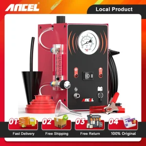 ANCEL S300 Macchina del fumo Automotive Pompa d’aria incorporata EVAP Macchina del fumo Tester di perdite Rilevatore di perdite della macchina del fumo automobilistica