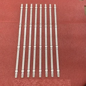 Kit 8 pezzi striscia di retroilluminazione a LED per Grundig 49 GUB 8762 49GUB8765 49GUB8767 49GUB8762 49 GUB 8762 8767 49VLX7810WP 49VLX7800BP