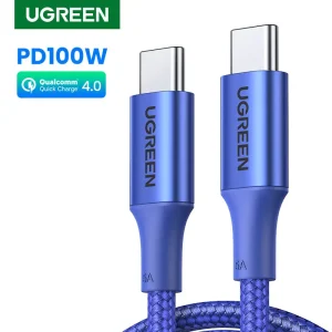Incize nuova vendita 】cavo USB ugreen 100W tipo C a tipo C per MacBook Samsung PD100W cavo di ricarica rapida USB tipo C cavo QC4.0 USB C