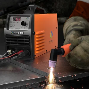 HITBOX 55A HF Non-Touch Pilot Macchina da taglio ad arco Spessore di taglio 1-21mm 2T/4T Macchina da taglio al plasma portatile fai da te per la casa HBC5500