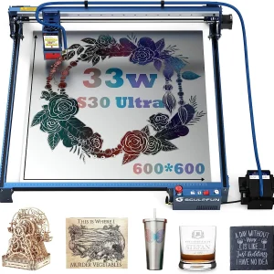 Incisore laser SCULPFUN S30 Ultra con Air Assist Taglierina laser con uscita 33W Area di lavoro 600x600mm Incisore laser per legno metallo