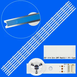 Striscia di retroilluminazione a LED (12) per 6916L-1629A 55″ V14 SLIM DRT REV 0.0 1 TIPO 55LB670V 55LB671V 55LB673V 55LB675V 55LB690V 55GB7800