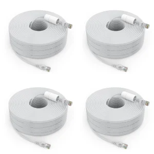 Annke 30M 100ft RJ45 CCTV Cavo di rete Ethernet Cavo di rete LAN Cavo POE per telecamera IP POE NVR Concatenon
