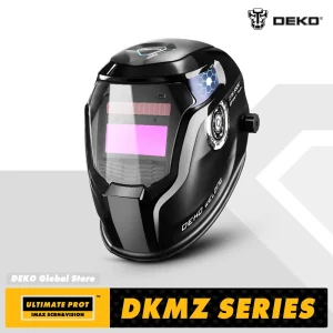 DEKO maschera per saldatura cranio solare oscuramento automatico MIG MMA gamma regolabile 4/9-13 lente per saldatura casco elettrico per saldatrice