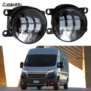 2 pezzi 30W H11 LED fendinebbia accessori per Fiat Ducato (250_, 290_) 2006-2023 auto sinistra + destra fendinebbia DRL styling