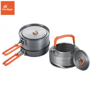 Fire Maple Campeggio Pentolame e Utensili per cucinare Escursionismo Cooking Set Da Picnic Scambiatore di Calore Pan Pot Bollitore FMC-FC2 Utensili Da Cucina Articoli Per La Tavola All’aperto