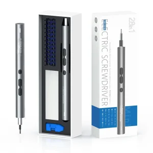 Set di cacciaviti elettrici Precision 28 in 1 kit di utensili elettrici Mini Bit magnetico senza fili ricaricabile per penna Xiaomi