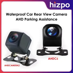 Hizpo 720P 1080P AHD telecamera per retromarcia 140 ° 150 ° 170 ° grandangolare visione notturna impermeabile assistenza al parcheggio inversa universale