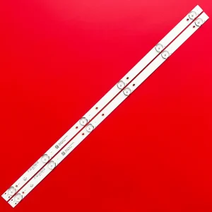 Striscia di retroilluminazione a LED da 2/10 pezzi 580mm 6 lampade 6V per TV JL.D 32061330 -081AS-M FZD-03 E 348124   Ingresso HM 32 V MS-L1343 L2202 L1074