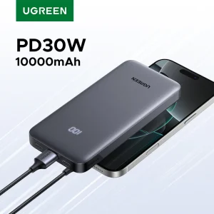 UGREEN PD 30W Power Bank Fast Charge 10000mAh PowerBank portatile per iPhone 15 Pro Max Xiaomi Huawei batteria esterna del telefono cellulare