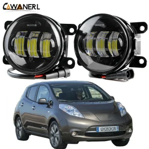 2 pezzi 30W gruppo fendinebbia per Nissan Leaf ZE0 auto anteriore LED fendinebbia 2010 2011 2012 2013 2014 2015 2016 2017