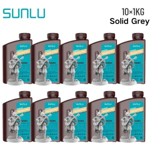 SUNLU Standard Plus resina 405nm resina UV 10kg per materiale stampante 3D LCD per la stampa facile da stampare nave libera di buona precisione