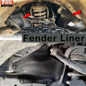 Anteriore Posteriore Auto Paraspruzzi Per Toyota Land Cruiser Prado 2003-2020 Paraspruzzi Parafanghi Parafango Fodere Scudo Grembiule Guarnizione