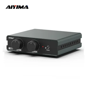 AIYIMA T3 PRO RIAA MM/MC Preamplificatore Phono per Giradischi, Amplificatore Stereo per Vinili con Controllo del Guadagno