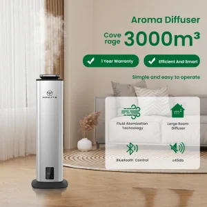 NAMSTE deodorante per ambienti domestici diffusore di fragranze di oli essenziali da 800ML atmosfera profumata dell’hotel 3000m di grande copertura