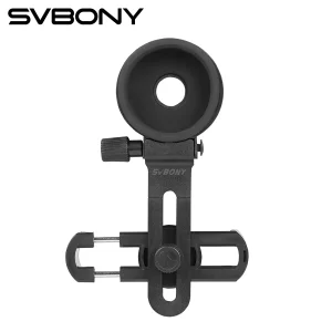 Supporto adattatore universale per telefono Svbony compatibile con binocolo monocolo adatto per SV28/SV14/SV17/SV411/SV202/SM402