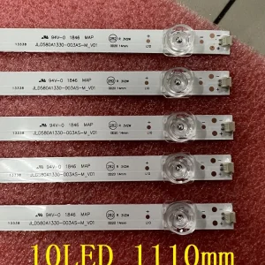 Striscia di retroilluminazione a LED per  Hisense TV 58R6109 58R6E 58H6550E 58DUS83 H58A6100IL H58AE6100 H58A6100 H58AE6000 H58AE6100UK HZ58A55