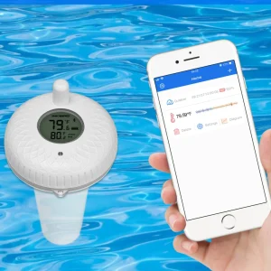 INKBIRD galleggiante piscina galleggiante termometro IBS-P01B coperta vasca da bagno esterna Spa vasca idromassaggio stagni di pesce misurazione della temperatura