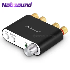 Nobsound TPA3116 Bluetooth 5.0 Mini amplificatore digitale Stereo HiFi Home Audio amplificatore di potenza ricevitore Audio USB DAC 50W + 50W