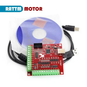 Red Flying Eagle Card Scheda controller di movimento Mach3 USB CNC a 4 assi con software Mach3 en el CD