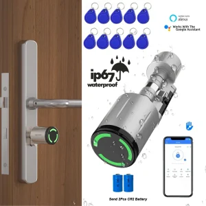 TTLock Smart Lock Cilindro Euro Serratura elettronica IP67 Accesso remoto anti-perforazione impermeabile tramite controllo tramite app