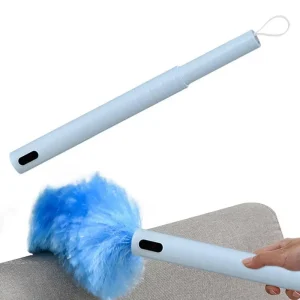 Pulitore rotante Spin Duster Aspirapolvere elettrico multifunzione con rotazione a 360° Funzionamento a batteria con pulsante a sfioramento