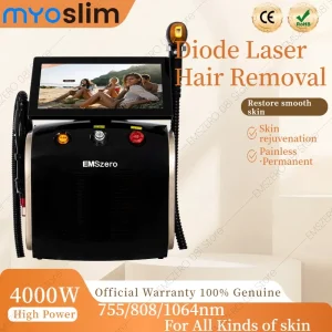 4000W 2In1 Picosecond 808 Diodo Laser Macchina per la depilazione Ghiaccio Platino Alessandrite Rimozione permanente Indolore Tattoo Wash Brow