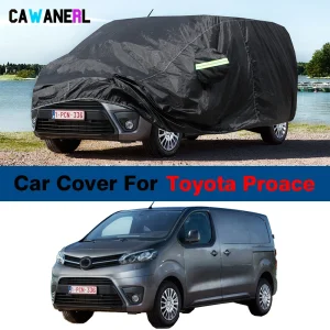 Copertura completa impermeabile per auto per Toyota Proace (modello passeggero) 2013-2023 MPV Outdoor Anti UV Sole Neve Pioggia Vento Proteggi copertura