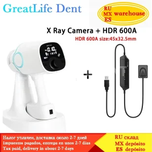 Messico RU UE Disponibile Greatlife Dent Original Hyperlight Fotocamera dentale portatile a raggi X Nanopix Ali Rvg Sensore Immagine Macchina a raggi X