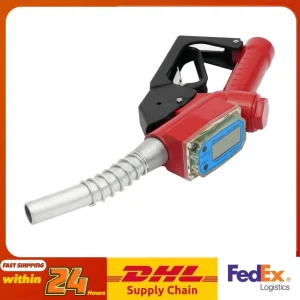 Ugello per pistola dell’olio con portata di 1,5 m/3 ore, ugello per carburante leggero da 2,43 libbre, ugello per rifornimento in lega di alluminio per fabbriche e gasoline