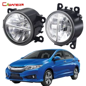 2 pezzi 30W auto LED fendinebbia per Honda City Grace Ballade 2014-2018 paraurti anteriore nebbia lampada di marcia diurna DRL 6000LM H11