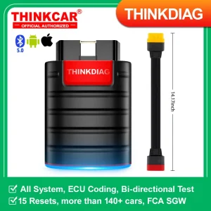 2026 THINKCAR Nuovo Thinkdiag ALL System Strumenti diagnostici per auto Codifica ECU Test attivo 16 Reset 1 anno Lettore di codici scanner OBD2 gratuito